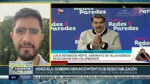 Gobierno de Venezuela denuncia intentos de desestabilización