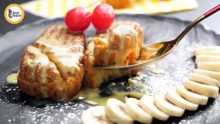 Pound Cake French Toast Recipe by Food Fusion