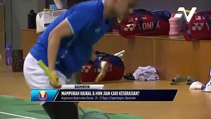 Haikal Nazri lega dapat pasangan baru untuk teruskan perjuangan dalam dunia badminton