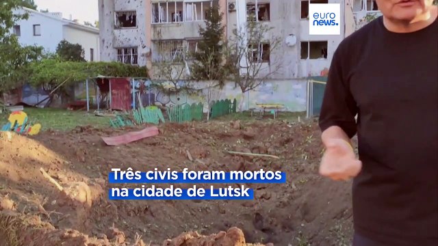 Rússia bombardeia cidades no ocidente da Ucrânia