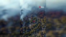 Un incendie de forêt s'est déclaré dans le district d'Akseki à Antalya