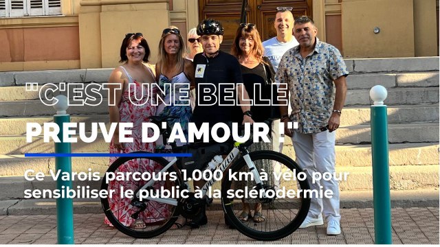 C'est une belle preuve d'amour : 1.000km à vélo pour sensibiliser à la maladie de sa compagne