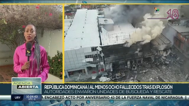 Explosión deja ocho fallecidos en República Dominicana