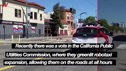 Autonomous Vehicles Cause ‘Mayhem’ Nearly Hit Family at Crosswalk Days After San Francisco Votes to Expand Operations