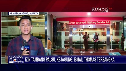Jadi Tersangka Kasus Izin Tambang Palsu, Ismail Thomas Langsung Ditahan Usai Diperiksa