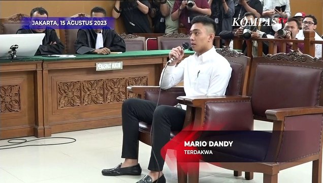 Dituntut 12 Tahun Penjara, Mario Dandy Ajukan Pleidoi Pekan Depan