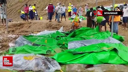 Myanmar'daki toprak kaymasında can kaybı 22’ye yükseldi