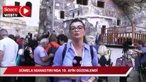 Sümela Manastırı’nda 10. ayin düzenlendi