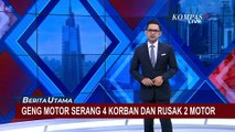 Video Amatir Rekam Detik-Detik Mencekam Penyerangan Geng Motor di Tangerang