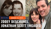 Zooey Deschanel and Jonathan Scott are engaged