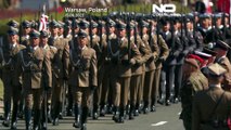 В Польше прошел военный парад в честь победы над СССР в Варшавской битве