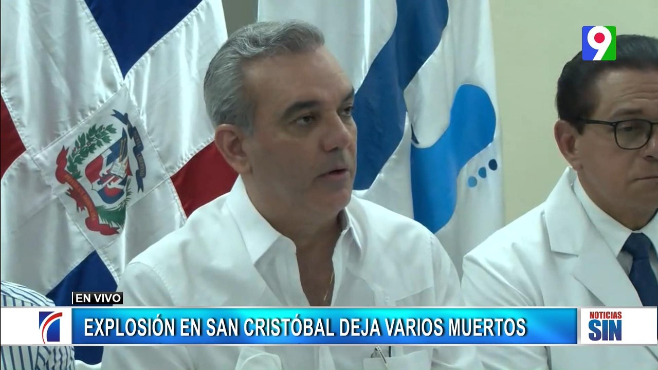 Presidente Luis Abinader asegura "No se escatimará recursos para retribuir daños en San Cristóbal"