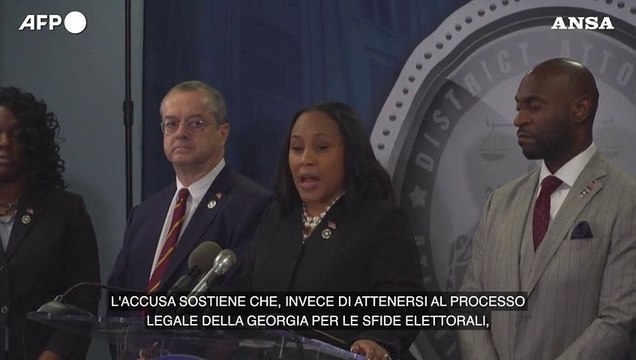 Georgia, Trump incriminato per la quarta volta: coinvolte altre 18 persone