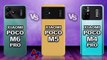 Xiaomi Poco M6 Pro vs Xiaomi Poco M5 vs Xiaomi Poco M4 Pro 5G