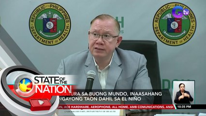 PAGASA: El Niño, nagdudulot ng maalinsangang panahon na sinusundan ng pag-ulan | SONA