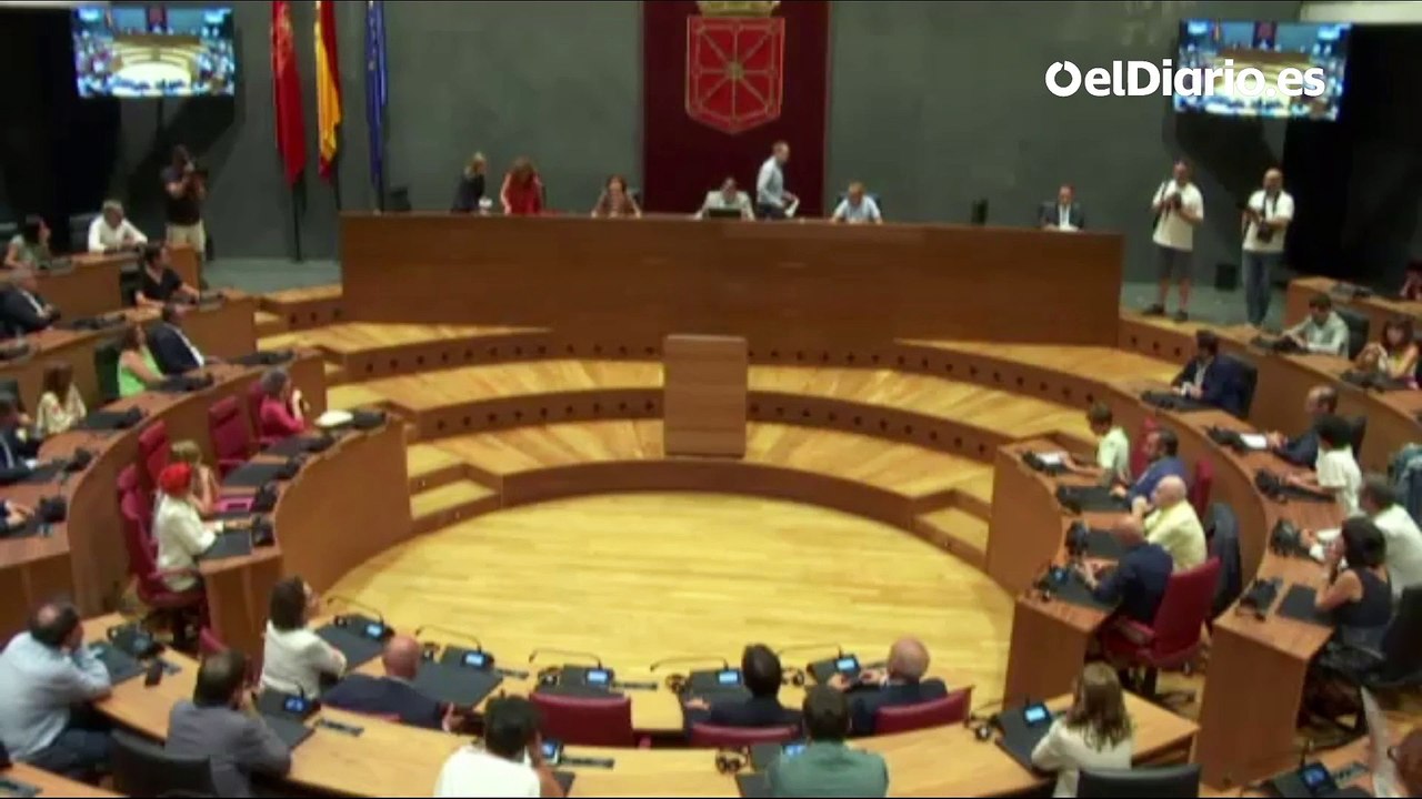María Chivite supera la segunda votación y repite como presidenta de Navarra con la abstención de EH Bildu