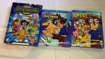 Digimon Adventure 01 DVD VS Blu-Ray Packaging Comparison
