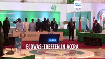 Westafrikanischer Staatenbund Ecowas berät über Vorgehen im Niger