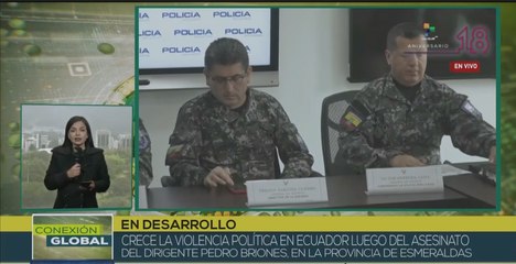 Ecuador conmociona frente a nuevo episodio de violencia política