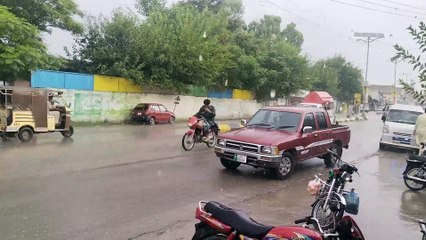 Beautiful Rain in Hangu KPK Pakistan