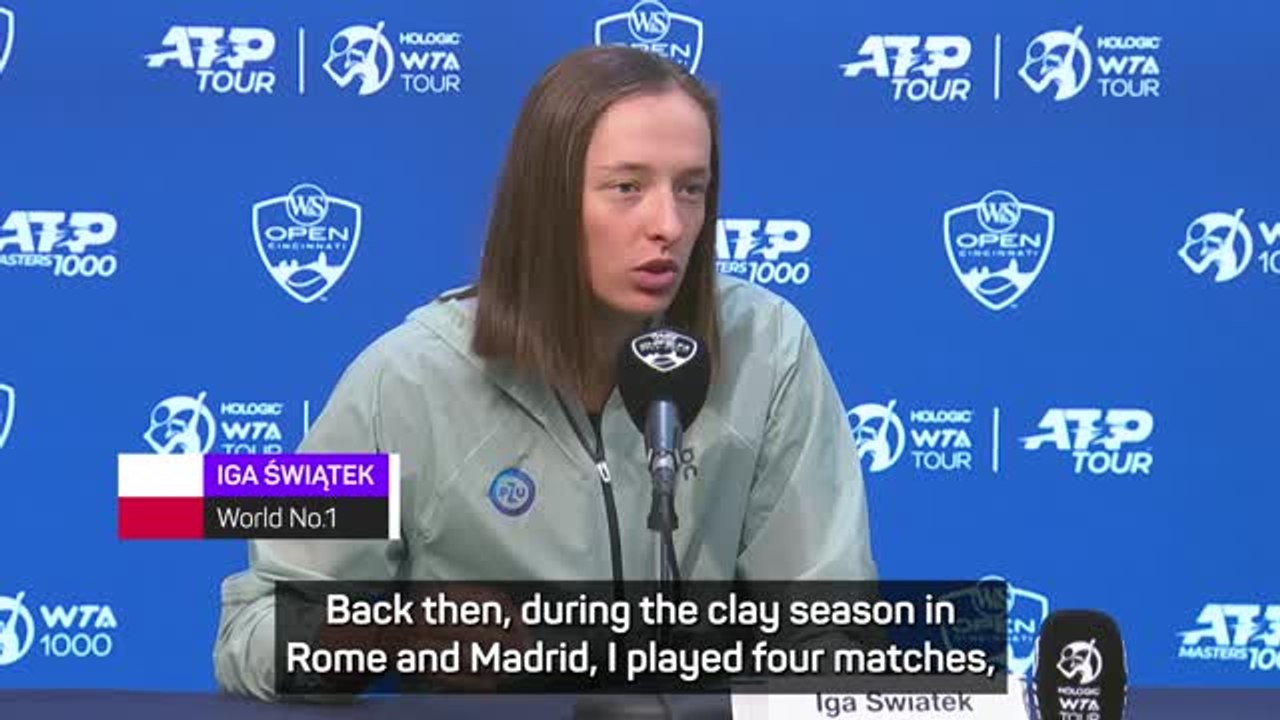 Swiatek slams WTA for 'crazy' scheduling