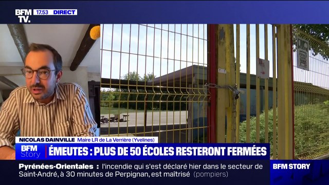 Écoles à reconstruire après les émeutes: Les parents sont rassurés qu'on ait pu apporter une solution extrêmement qualitative dans un temps assez court , indique le maire de La Verrière (Yvelines)