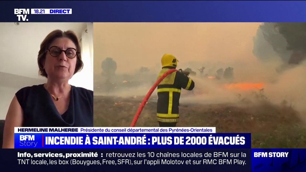 Incendie à Saint-André: "Au mois de juillet, on...