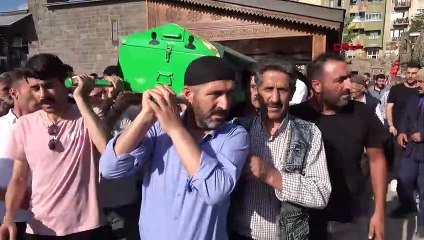 Erzurum'da Kaza Sonucu Hayatını Kaybeden Mübaşir Toprağa Verildi