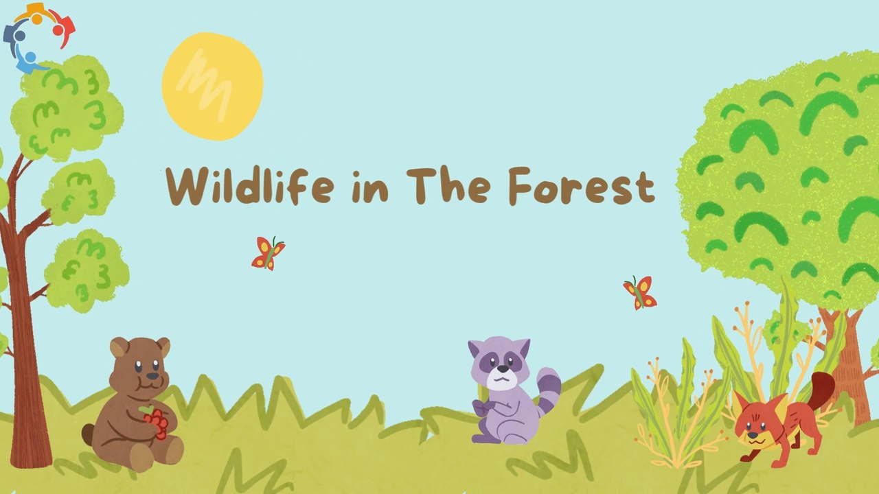 Wildlife in The Forest |#kidslearning |#kidseducation |#kidsstory | @FunTainment_FunTainment | #storytime #kids