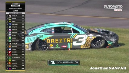 Dillon Big Crash Pocono 2023 NASCAR Cup Series