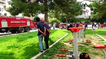 Konya'da Konserve Pişirme Ateşi Yangına Yol Açtı