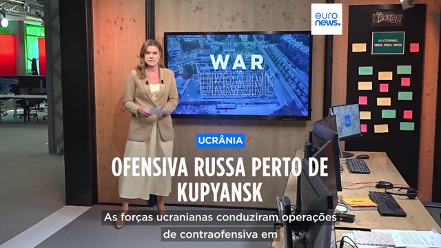 Forças russas conduzem operações ofensivas perto de Kupyansk
