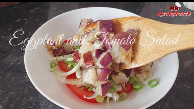 Satisfying Eggplant and Tomato Salad for you to share : #food #share #cooking #foryou