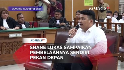Dituntut 5 Tahun Penjara, Shane Lukas Sampaikan Nota Pembelaan Pekan Depan