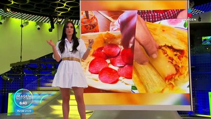 ¿Un tamal de pizza?