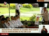 Venezolanos respaldan el IV Ciclo de negociaciones de paz entre el Gobierno de Colombia y el ELN