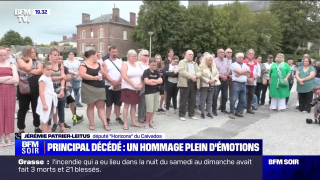 Hommage au principal du collège de Lisieux: Un homme remarquable qui plaçait la réussite de ses élèves au cœur de ses engagements , pour Jérémie Patrier-Leitus (député Horizons du Calvados)