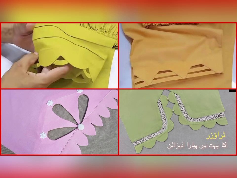 Latest trouser designs//new Capri designs for girls