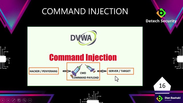 #12 Command Injection - Belajar Pentest dengan DVWA #ethicalhacking #pentesting #penetrationtesting