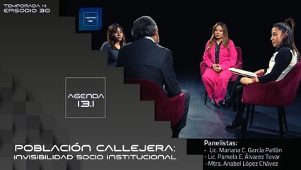 T4 Ep.30 - Agenda 13.1 | Población callejera: invisibilidad socio institucional