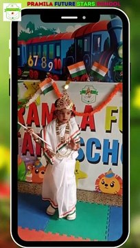 Pramila Future Stars School! -We celebrated a day of our nation's pride as we commemorated the 15th of August