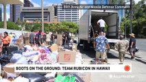 Veteran-led organization helping in the aftermath of destructive Hawaii wildfires
