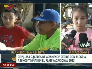 Amazonas | Niños del CEI Luisa Cáceres de Arismendi disfrutaron con alegría del Plan Vacacional 2023