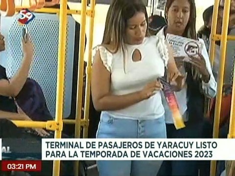 Inicia operativo Vacaciones Seguras 2023 en los terminales del edo. Yaracuy