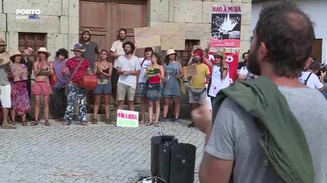 Centenas de pessoas manifestaram-se esta terça-feira contra a exploração de lítio em Boticas