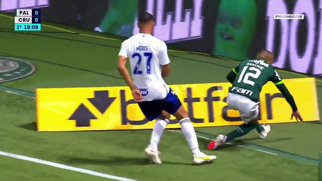 Palmeiras x Cruzeiro (Campeonato Brasileiro 2023 19ª rodada) 1° tempo