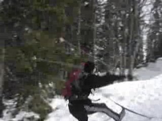 Beb fait du ski nordique par Nik