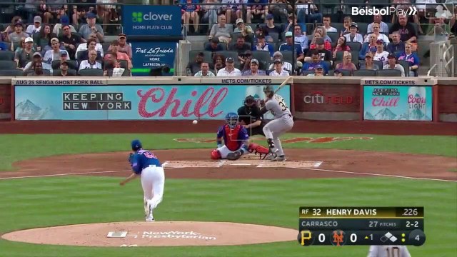 Resumen Piratas de Pittsburgh vs Mets de Nueva York MLB 14-08-2023