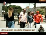 UCV activa servicio de gas directo en la Facultad de Farmacia con el fin de apoyar  la comunidad académica