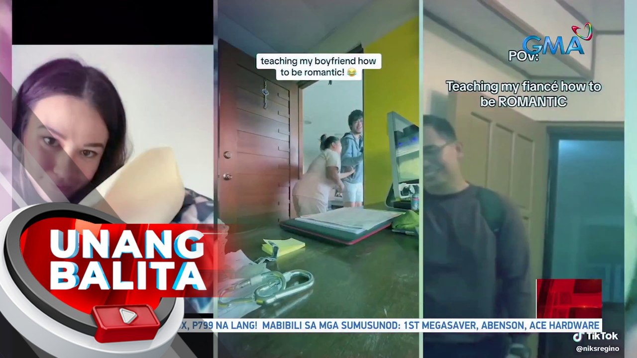 'Teaching the guys how to be romantic' challenge, patok ngayon sa social media | UB